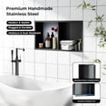 thumbnail image 3 of 304 Stainless Steel Shower Niche | Bathroom Wall Niche Insert & Recessed Shelf Organizer, 3 of 6