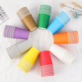 thumbnail image 3 of 10PCS 9oz 250ml Solid Thick Paper Cup Disposable Cup Wedding Birthday Party Holiday Disposable Tableware, 3 of 10
