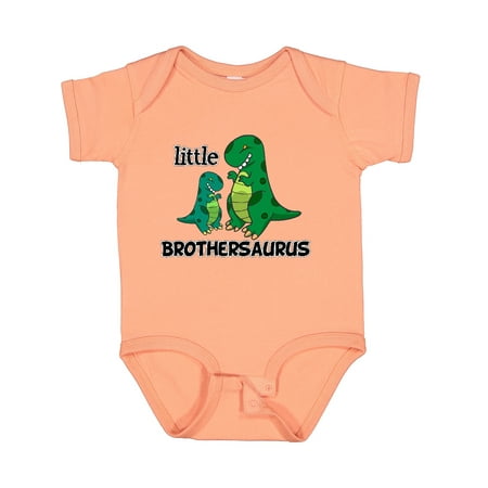 

Inktastic Little Brothersaurus Gift Baby Boy Bodysuit