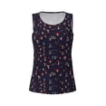 thumbnail image 4 of Gaeub Mushrooms3 Women's Workout Tank Tops Lightweight Sleeveless Shirts for Women for Athletic Running Tennis Yoga - Large, 4 of 9