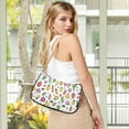 thumbnail image 5 of FORMRS Womens Shoulder Bag with Chain Strap Clutch Purse Cute Tote Handbag, Various Vegetables Pattern, 5 of 7