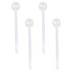 thumbnail image 1 of 4 cucharas de café transparentes, cucharas para café expreso de vidrio, utensilios de cocina duraderos, utensilios de té, 1 of 6