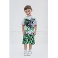 Monster Jam Grave Digger Monster Truck TShirt and Shorts Outfit Set