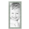 thumbnail image 2 of ArtToFrames 12" x 28" Sage Picture Frame, 12x28 inch Gray Wood Poster Frame (WOM-4585), 3 Pack, 2 of 7