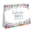 Calendar 2025 Sketchy Desk Calendar Desktop Memo Small Ornament Memorandum Book 2025 Calendar ...