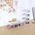 thumbnail image 4 of Glasses Case Display Multi-layer Transparent Storage Organizer for Home Supermarket Shop, 4 of 6