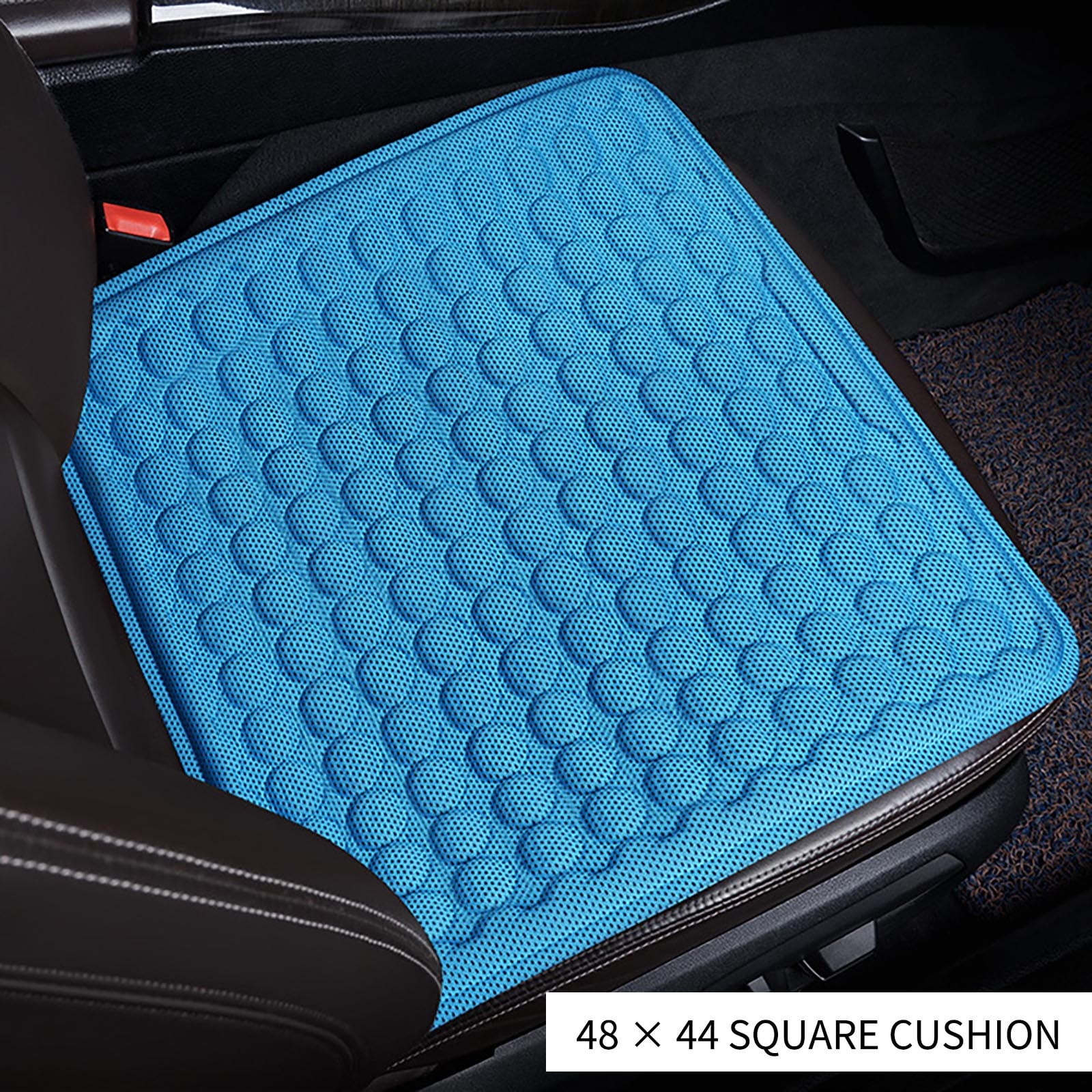 Summer Jelly Gel Seat Cushion, Breathable Car Seat Cooling Pad, Comfort
