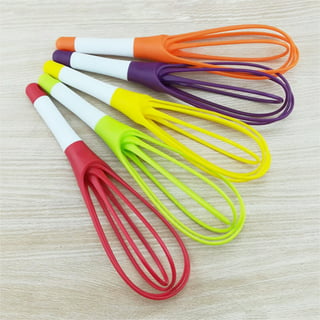 Ludlz Manual Solid Silicone Egg Beater Flour Cream Whisk Mixer Kitchen  Baking Tools Kitchen Wisk Whisks for Cooking, Blending, Whisking, Beating