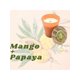 thumbnail image 3 of Velas Aromáticas Decorativas Premium, Papaya y Mango, Vela Grande 350g 12oz, Velas de Aromaterapia, Perfume de Larga Duración 60 hrs, Frescura y Estilo, 3 of 5