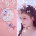 thumbnail image 1 of Face Makeup Stickers Children Bridal Eye Makeup Light Diamond-Face Decoration. A0W8, 1 of 9