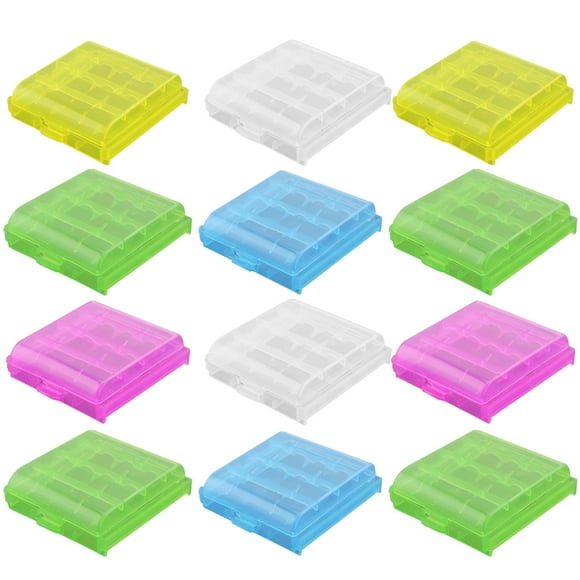 HINTRMENT Batteries Holder Box 20Pack Leakproof Protection for Home Organization