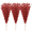 Red, variant on 10 Pcs Artificial Glitter Berry Stem Decorations, 17 Inches Artificial Christmas Picks Decorative, Christmas Ornaments Glittery Twigs for Christmas Tree Xmas Wreath Vase Filler Home Decor (Gold)