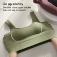 thumbnail image 4 of HEVIRGO Seamless Sport Bra Vest Type Sweat Absorption Push-up Padded Wire-free Layering Gym Underwear Elastic Good Breathability Yoga Fitness Bra, 4 of 8