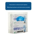 thumbnail image 3 of McKesson Glove Box Holder, 2 Box Capacity, Horizontal or Vertical Mounting, 1 Ct, 3 of 8