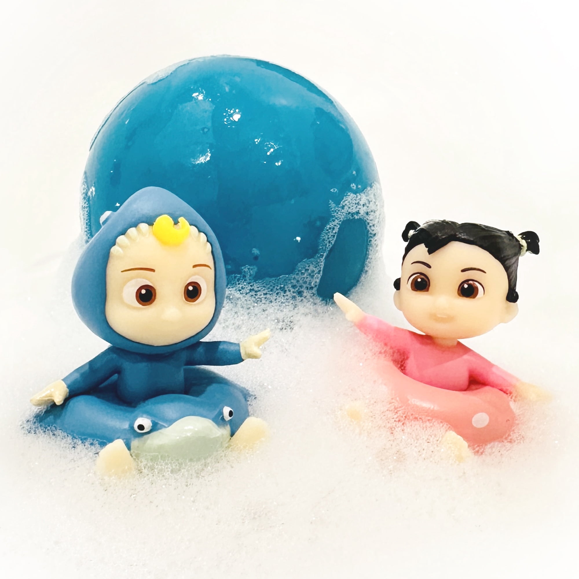 CoComelon SUDs SOAPrize Fun Pack - 3pk Includes Skipper JJ, Shark JJ, & Ballerina CeCe, Multicolored, Kids Soap Balls With Toys Inside, Item #8889