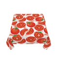 thumbnail image 5 of Wukai Tomatoes Waterproof Tablecloth for Kitchen Dining, Fits Square Tables for 2-4 Seats -54"x54", 5 of 7