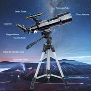 BEBANG Telescope for Adults Astronomy, 70mm Aperture 400mm AZ Mount Refractor Telescope for Kids Adults Beginners
