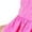 Hot Pink, variant on Women Summer Casual Dress Elegant Textured Short Sleeve Knee Length Flowy Comfortable Fashion Stylish Daily Wear