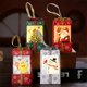 thumbnail image 4 of Lámpara LED pintada de Papá Noel para Navidad, luz de viento, decoración para árbol de Navidad, 4 of 5