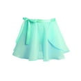 thumbnail image 4 of YiZYiF Girls Team Ballet Dance Costume Basic Tank Leotard with Wrap Skirt Mint Green 3-4, 4 of 5