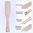 thumbnail image 3 of Unique Bargains 1Pc Hair Brush Detangling Brush for Women and Men Hair Brush Pink, 3 of 7