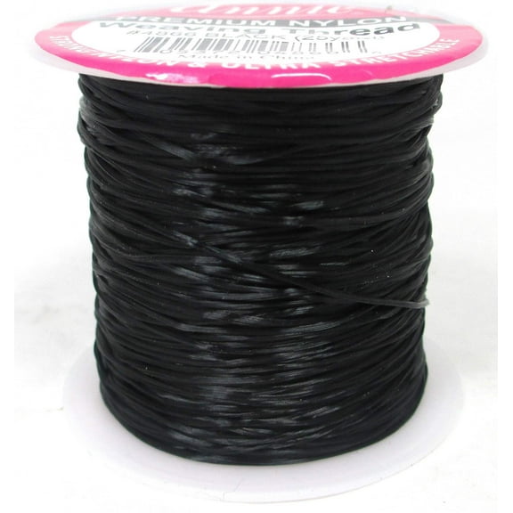 MAGIC COLLECTION - Nylon Weaving Thread 25YDs BLACK