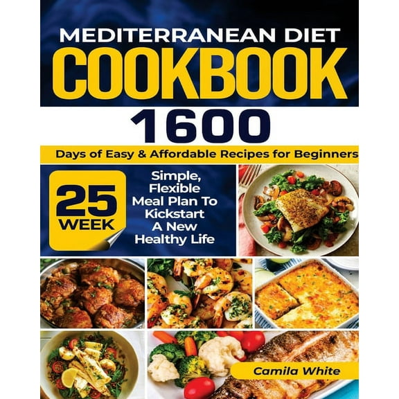 Mediterranean Diet Cookbook, (Paperback)