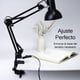 thumbnail image 3 of Lampara de escritorio con brazo giratorio de 360° con soporte y abrazadera ajustable, 3 of 6