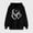 Black, variant on jjayotai Sweatshirts for Teen Girls, Heart Print Casual Hoodies Cute Sweaters Womens Long Sleeve Hooded Tops with Pocket