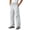 Gray, variant on Mens Windproof 3-in-1 Cargo Pants Drawstring Elastic Waist Multi-Pockets Soft Shell Bottoms Fleece Liner Warm Waterproof Trousers