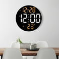 thumbnail image 5 of 9-inch creative dual-purpose LED clock multi-function living room clock bedside clock, 5 of 5