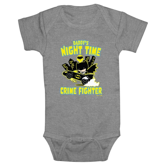 Infant's Batman Daddy's Night Time Bodysuit