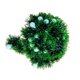 thumbnail image 2 of Guirnalda de luces LED navideñas de 280 cm, PVC verde, funciona con pilas, bolas blancas brillantes y temporizador incluido | Decoración para interiores y exteriores, repisas, porches y escaleras., 2 of 9