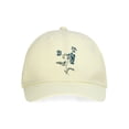 thumbnail image 3 of Weekend Academy Girls Floral Embroidery Hat, Yellow, 3 of 3