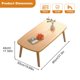 thumbnail image 3 of Yeshouse mesa plegable de suelo 80x51 cm, escritorio de madera con patas plegables, mesa baja para trabajar, leer o escribir en cama o suelo, 3 of 7