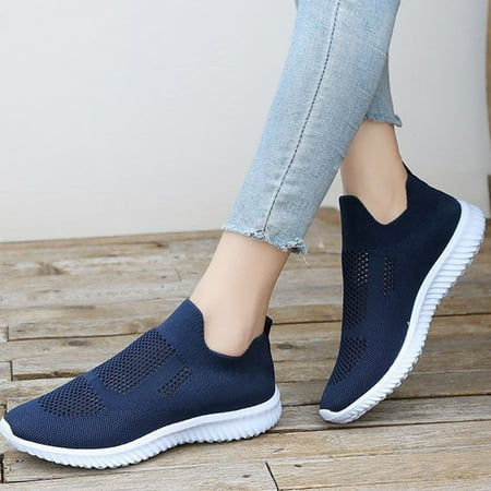 

CAICJ98 Women Shoes Women s Wendy Silk Womens Shoes Womens Lace Up Loafers Comfortable & Light-Weight Blue