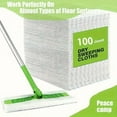 thumbnail image 2 of Dust removal paper, disposable household dust removal cloth, electrostatic mop pad, floor tile, floor cleaning supplies, 2 of 9