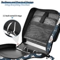 thumbnail image 6 of Zipper Binder Sloth Sleeping 1.5 Inch Binder Folder Bag with Shoulder Strap and Handle, 6 of 8