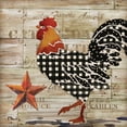 thumbnail image 2 of Brent, Paul 12x12 White Modern Wood Framed Museum Art Print Titled - Farmhouse Rooster II, 2 of 4