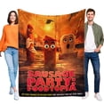 thumbnail image 1 of Sausage Party: Foodtopia anti-pilling, suave, ligera, esponjosa y acogedora de lujo para hogar y cocina – Perfecta para niños y adultos,100X80cm, 1 of 6
