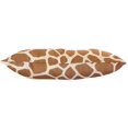 thumbnail image 3 of Everything Comfy Giraffe Print Decorative Pillow, 16x6 Inch, Light Brown,, 3 of 4