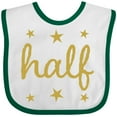 thumbnail image 3 of Inktastic Half Birthday 1/2 Photo Boys or Girls Baby Bib, 3 of 4