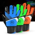 thumbnail image 2 of Goalkeeper Gloves, Full Finger Hand Protection Children Football Soccer Goalkeeper Goalie Gloves, 2 of 7