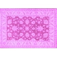 thumbnail image 1 of Ahgly Company Indoor Rectangle Oriental Purple Traditional Area Rugs, 4' x 6', 1 of 4