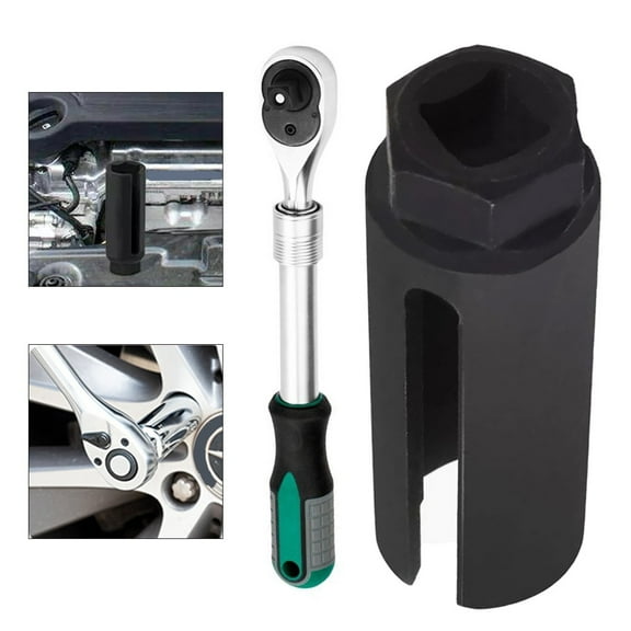 22mm 1/2" Drive Car Lambda Oxygen Sensor Socket Wrench Removal Tool 2pcs new