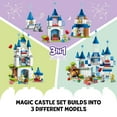thumbnail image 5 of LEGO DUPLO Disney 3in1 Magic Castle 10998 Building Set for Family Play with 5 Disney Figures Including Mickey, Minnie, and Their Friends, Magical Disney 100 Adventure Toy for Toddlers Ages 3 and Up, 5 of 7