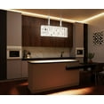 thumbnail image 3 of Eurofase Lighting-33742-014-Viviana Oval Chandelier 18 Light  Chrome Finish with Clear Glass, 3 of 4