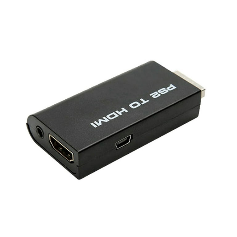 PS2 to HDMI Converter Adapter with 3.5mm Audio for HDMI Monitor for Sony Playstation 2 PS2 - Walmart.com