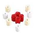 thumbnail image 1 of CIMAXIC Wedding Creative LED Simulation Candle Multicolor Lamp Luminous Tea Light Home Wedding Birthday Party Decoration Battery Powered (Random Color),1.97"X1.42"X1.42", 1 of 4