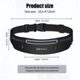 thumbnail image 5 of Versatile Running Fanny Pack for Women & Men - Lightweight, Waterproof Fitness Belt with Reflective Stripe for Outdoor Sports & Daily Use, 5 of 7